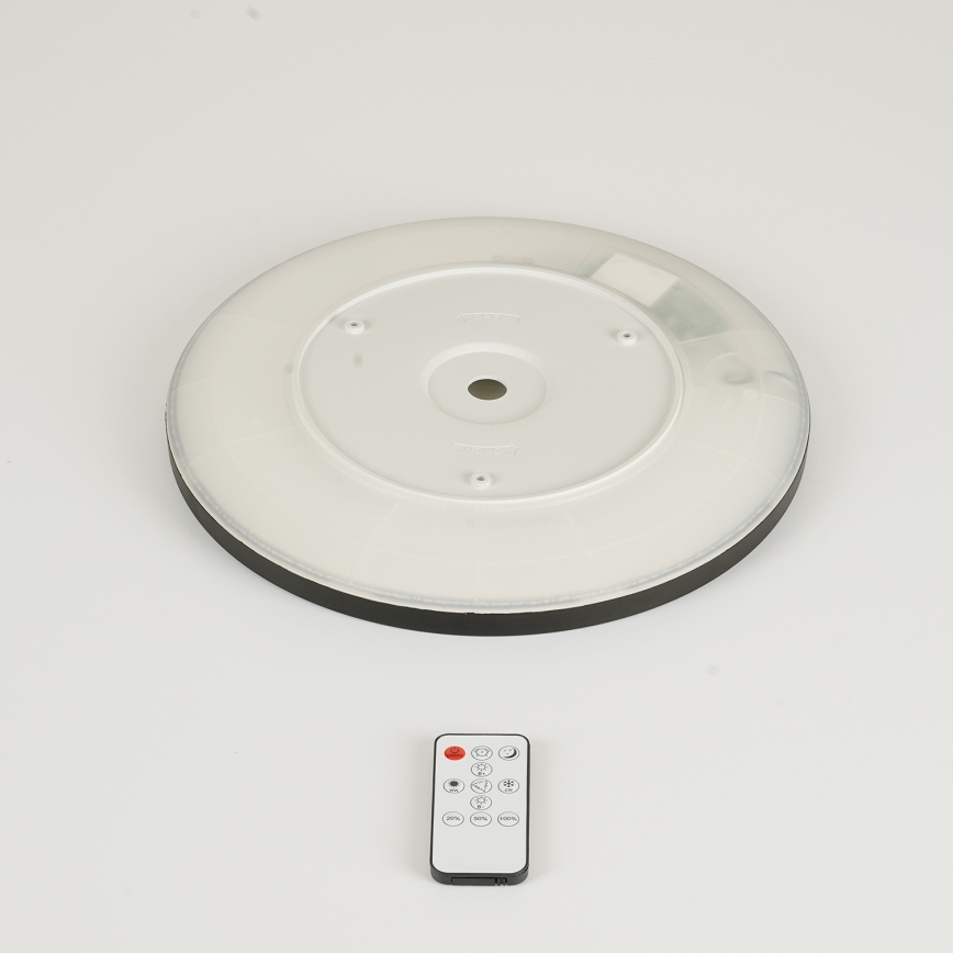 Brilagi - LED-kattovalaisin kylpyhuoneeseen ULTRA SLIM LED/18W/230V halkaisija 30 cm musta IP54