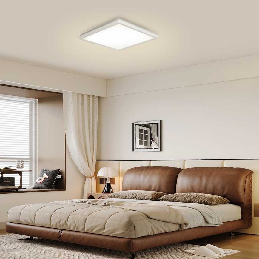 Brilagi - LED-kattovalaisin kylpyhuoneeseen ULTRA SLIM LED/24W/230V 42x42 cm valkoinen IP54