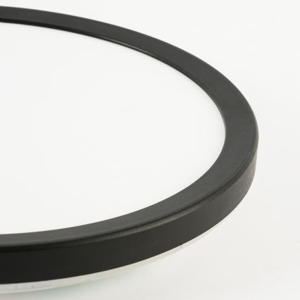 Brilagi - LED-kattovalaisin kylpyhuoneeseen ULTRA SLIM LED/24W/230V halkaisija 42 cm musta IP54