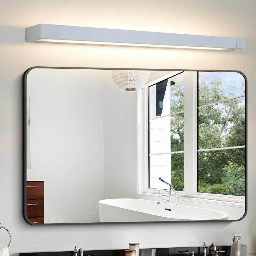 Brilagi - LED-kylpyhuonepeilivalaisin AQUA LINE LED/24W/230V 90 cm IP44 mattakromi