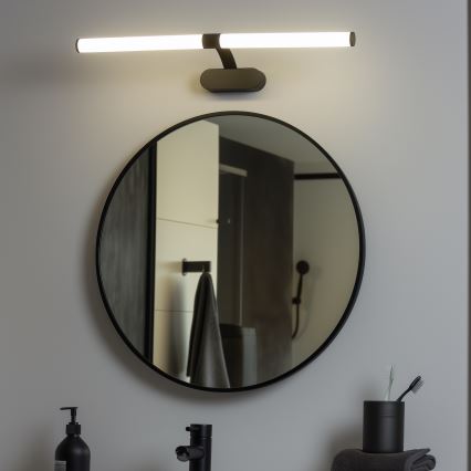 Brilagi - LED-kylpyhuoneen peilivalaisin 2-in-1 TUBEO LED/8W/230V 60 cm IP44 musta