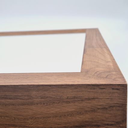 Brilagi - LED Kattovalaisin kylpyhuoneeseen WOODY FRAME LED/40W/230V 60x60 cm IP44 kirsikka