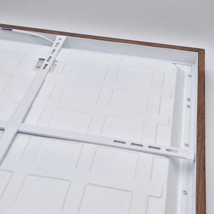 Brilagi - LED Kattovalaisin kylpyhuoneeseen WOODY FRAME LED/40W/230V 60x60 cm IP44 kirsikka