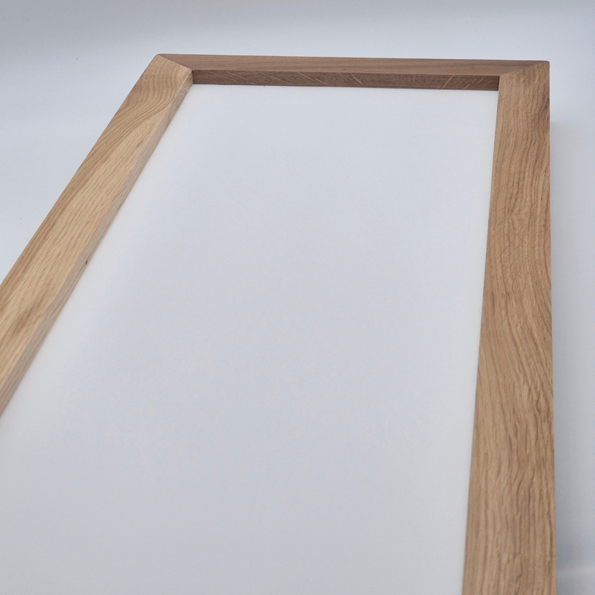 Brilagi - LED-kylpyhuonekattovalaisin WOODY FRAME LED/50W/230V 120x30 cm IP44 tammi