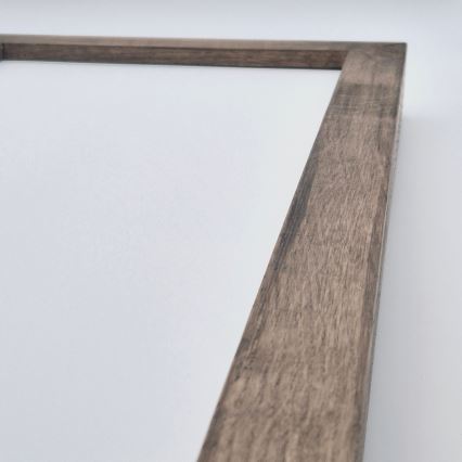 Brilagi - LED Kylpyhuoneen kattovalaisin WOODY FRAME LED/50W/230V 120x30 cm IP44 pähkinä
