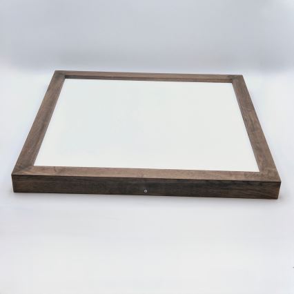 Brilagi - LED Kattovalaisin WOODY FRAME LED/50W/230V 60x60 cm IP44 pähkinä