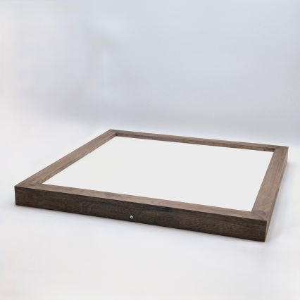 Brilagi - LED Kattovalaisin WOODY FRAME LED/50W/230V 60x60 cm IP44 pähkinä