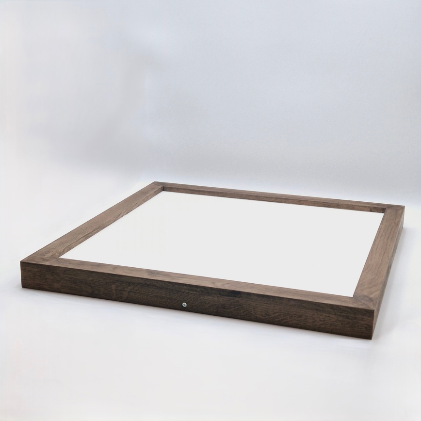 Brilagi - LED Kattovalaisin WOODY FRAME LED/50W/230V 60x60 cm IP44 pähkinä