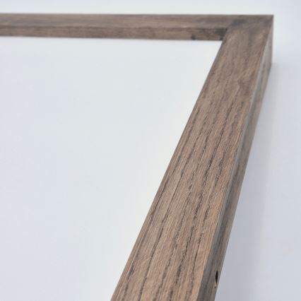 Brilagi - LED Kylpyhuoneen kattovalaisin WOODY FRAME LED/40W/230V 60x60 cm IP44 pähkinä