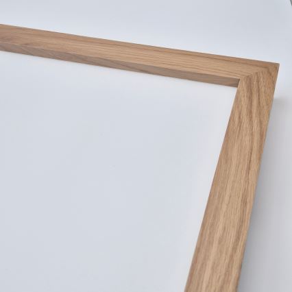 Brilagi - LED Kattovalaisin kylpyhuoneeseen WOODY FRAME LED/40W/230V 60x60 cm IP44 tammi