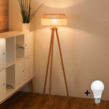 Brilagi - LED-lattiavalaisin BOHO STYLE 1xE27/15W/230V