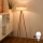 Brilagi - LED-lattiavalaisin BOHO STYLE 1xE27/15W/230V