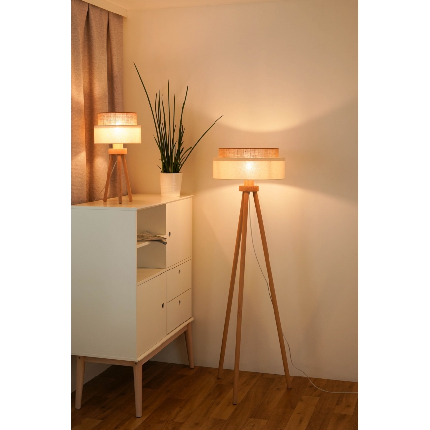 Brilagi - LED-lattiavalaisin BOHO STYLE 1xE27/15W/230V