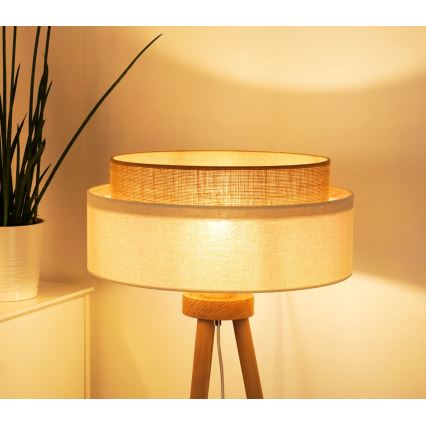 Brilagi - LED-lattiavalaisin BOHO STYLE 1xE27/15W/230V
