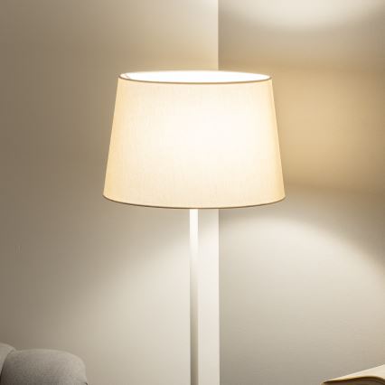 Brilagi - LED-lattiavalaisin CERIA 1x E27/40W/230V, halkaisija 30 cm, beige/valkoinen