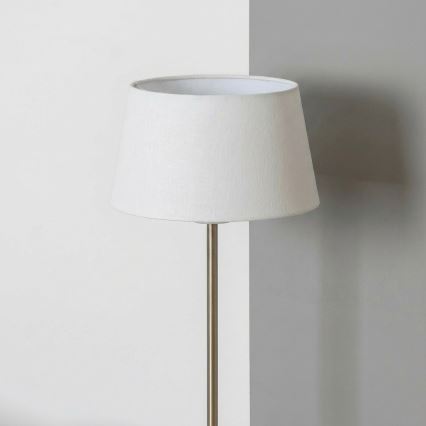 Brilagi - LED-lattiavalaisin CERIA 1xE27/40W/230V halkaisija 30 cm valkoinen/mattakromi