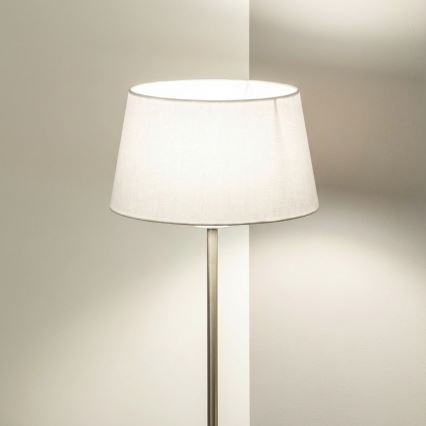 Brilagi - LED-lattiavalaisin CERIA 1xE27/40W/230V halkaisija 30 cm valkoinen/mattakromi