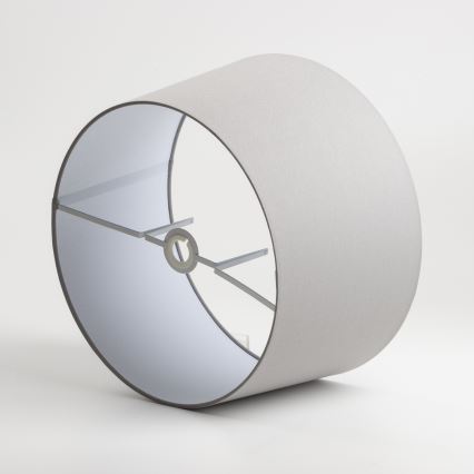 Brilagi - LED-lattiavalaisin CERIA 1xE27/40W/230V, halkaisija 45 cm, harmaa/mattakromi