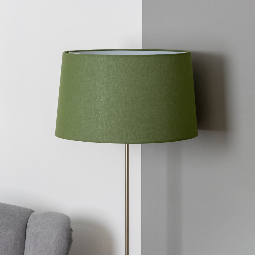 Brilagi - LED-lattiavalaisin CERIA 1xE27/40W/230V halkaisija 45 cm vihreä/mattakromi