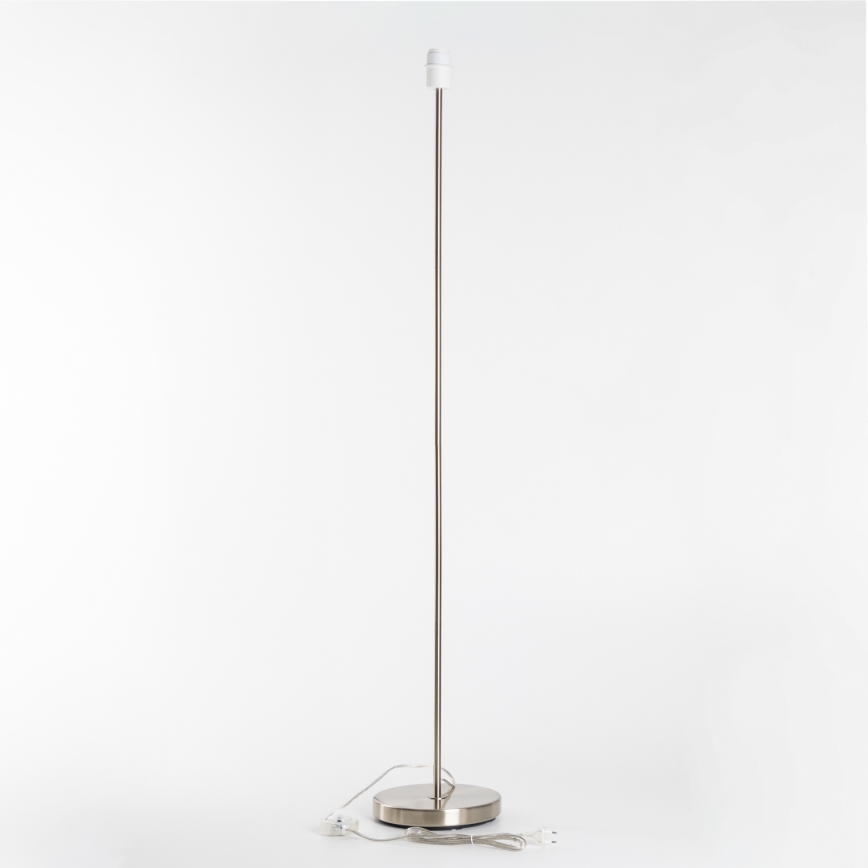 Brilagi - LED-lattiavalaisin CERIA 1xE27/40W/230V Ø 25 cm harmaa/matattu kromi