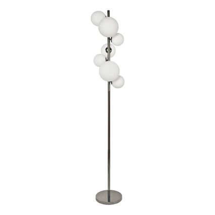 Brilagi - LED-lattiavalaisin MILLA 7xG9/3W/230V kiiltävä kromi/valkoinen