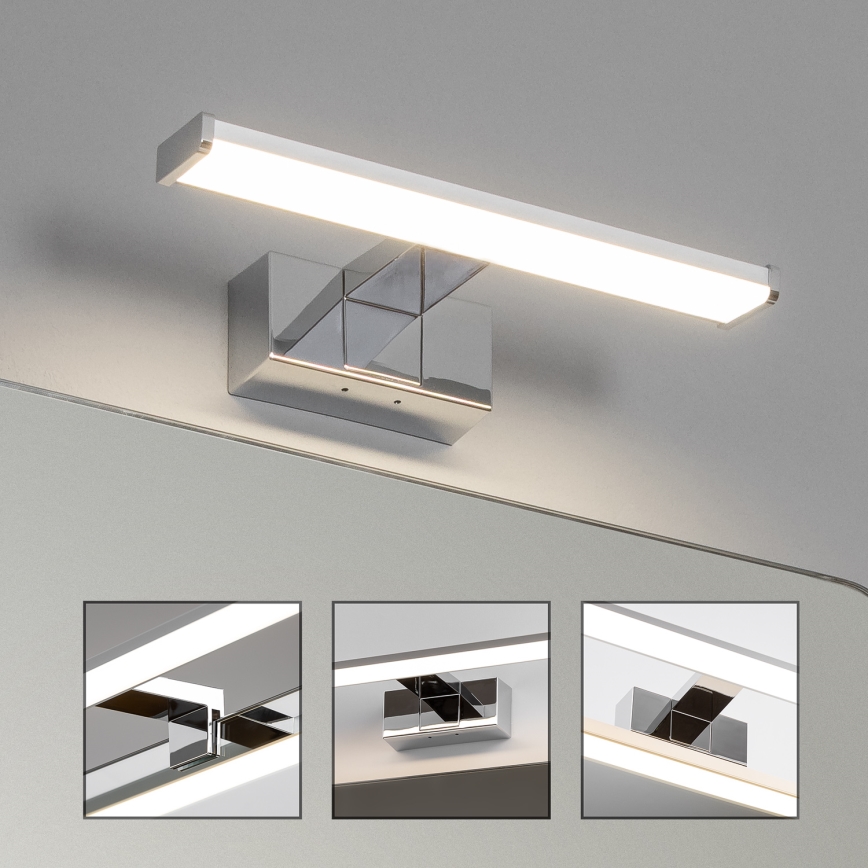 Brilagi - LED-peilivalaisin 3-in-1 VESTRA LED/6W/230V 30 cm IP44 kiiltävä kromi