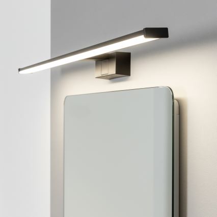 Brilagi - LED-kylpyhuoneen peilivalaisin 3-in-1 VESTRA LED/15W/230V 80 cm IP44 musta