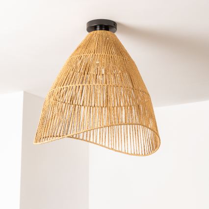Brilagi - LED pinta-asennettava kattokruunu CERIA BOHO 1xE27/40W/230V Ø 50 cm ruskea