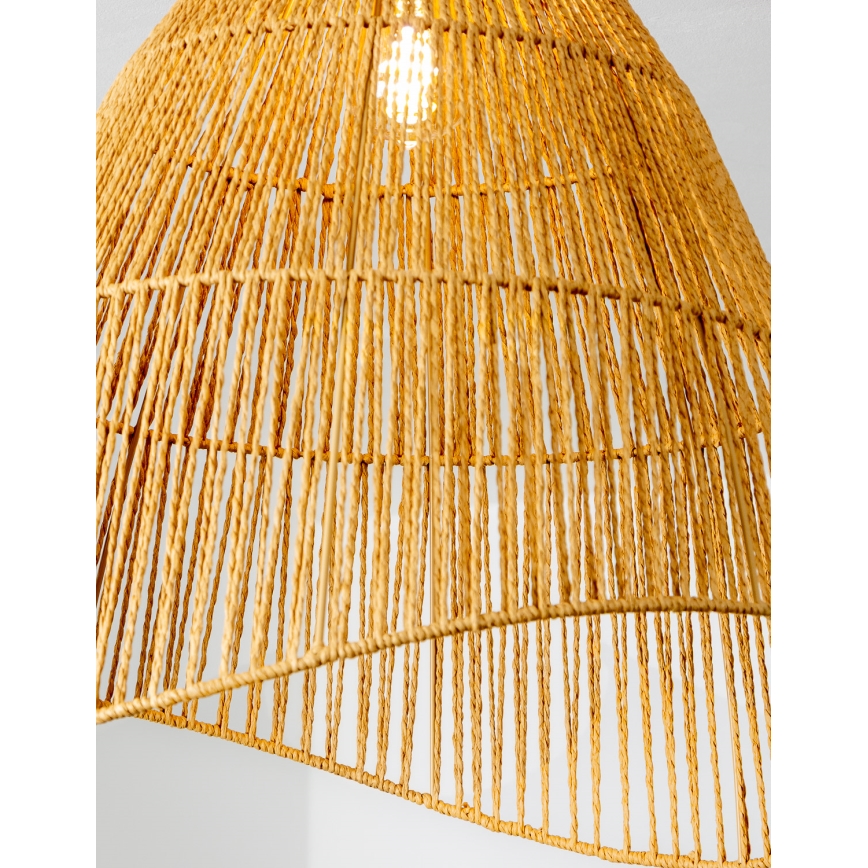 Brilagi - LED pinta-asennettava kattokruunu CERIA BOHO 1xE27/40W/230V Ø 50 cm ruskea