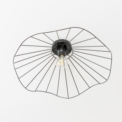 Brilagi - LED pinta-asennettava kattokruunu CERIA WIRE 1xE27/40W/230V halkaisija 60 cm musta