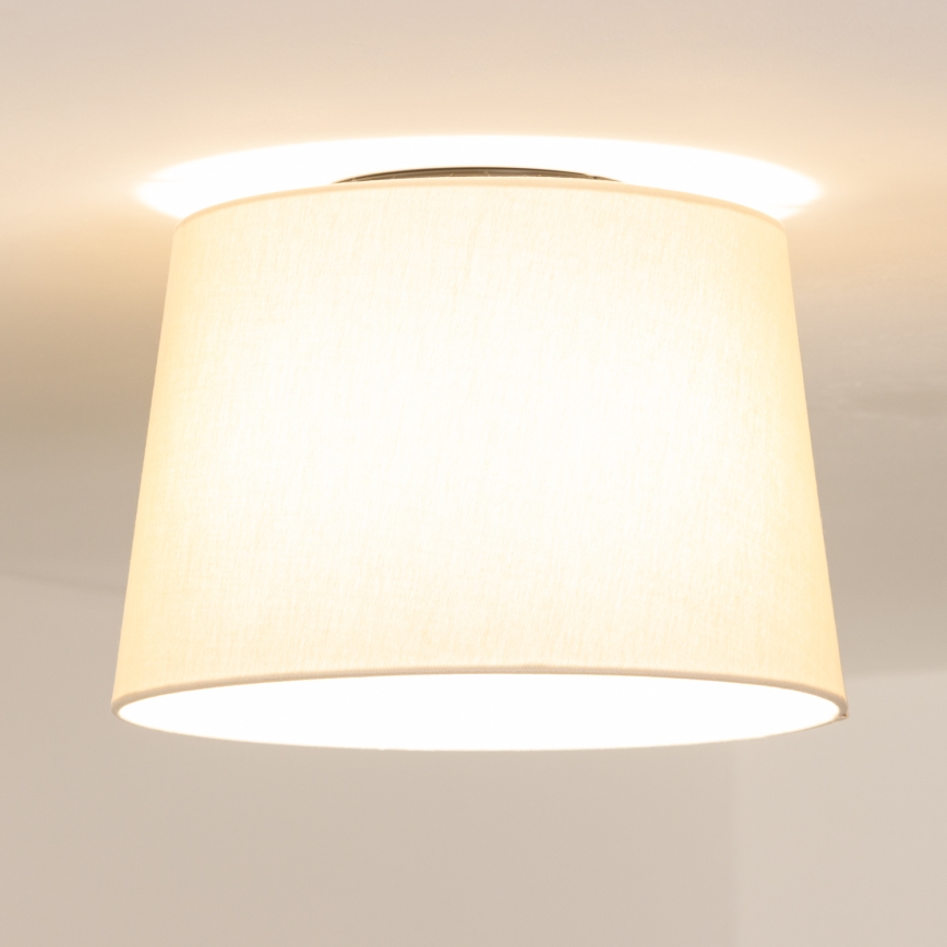 Brilagi - LED-pinta-asennettava kattovalaisin CERIA 1xE27/40W/230V halkaisija 30 cm beige