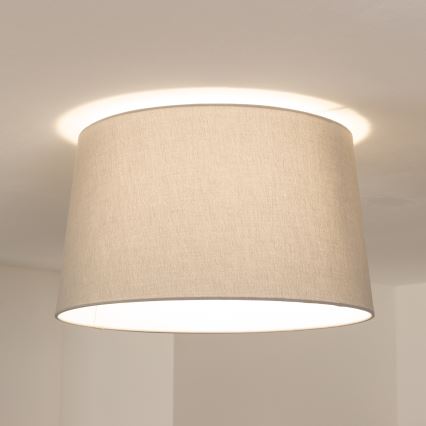 Brilagi - LED pinta-asennettava kattovalaisin CERIA 1xE27/40W/230V Ø 45 cm harmaa