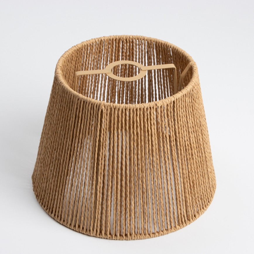 Brilagi - LED-pinta-asennettava kattovalaisin CERIA BOHO 1xE27/40W/230V, halkaisija 28 cm, ruskea