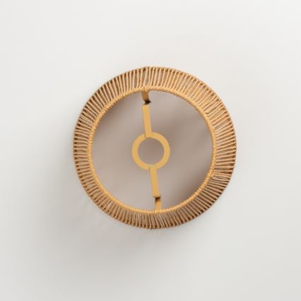 Brilagi - LED-pinta-asennettava kattovalaisin CERIA BOHO 1xE27/40W/230V, halkaisija 28 cm, ruskea