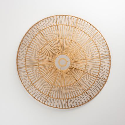 Brilagi - LED-pinta-asennettava kattovalaisin CERIA BOHO 1xE27/40W/230V Ø 70 cm ruskea