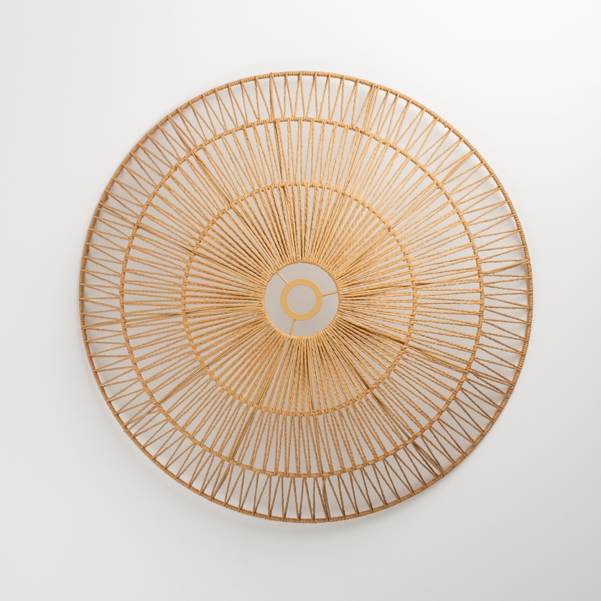 Brilagi - LED-pinta-asennettava kattovalaisin CERIA BOHO 1xE27/40W/230V Ø 70 cm ruskea