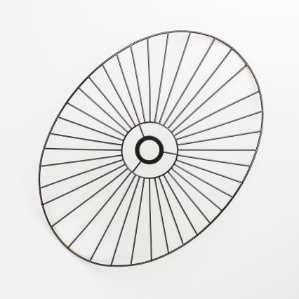 Brilagi - LED-pinta-asennettava kattovalaisin CERIA WIRE 1xE27/40W/230V 40x56 cm musta