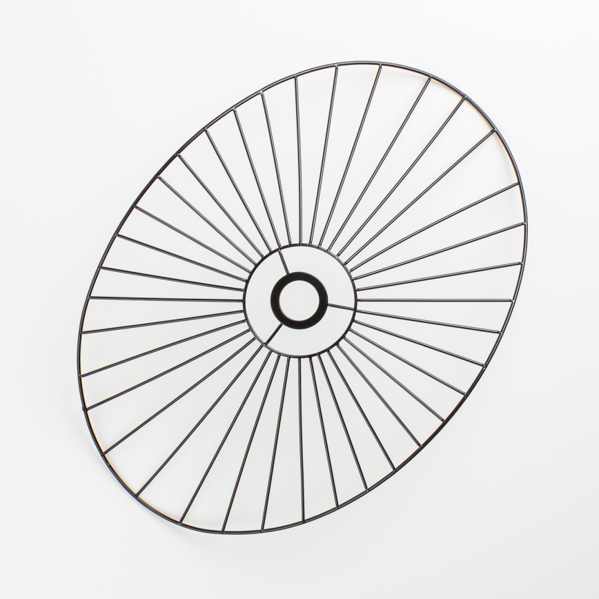 Brilagi - LED-pinta-asennettava kattovalaisin CERIA WIRE 1xE27/40W/230V 40x56 cm musta