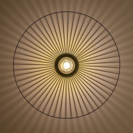 Brilagi - LED pinta-asennettava kattovalaisin CERIA WIRE 1xE27/40W/230V halkaisija 60 cm musta