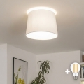 Brilagi - LED-pintakiinnitteinen kattovalaisin CERIA 1xE27/40W/230V halkaisija 30 cm valkoinen