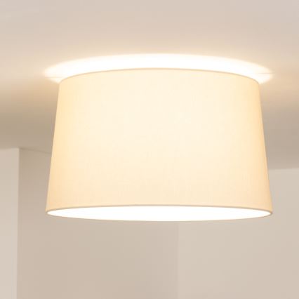 Brilagi - LED-pintakiinnitteinen kattovalaisin CERIA, 1xE27/40W/230V, Ø 45 cm, beige