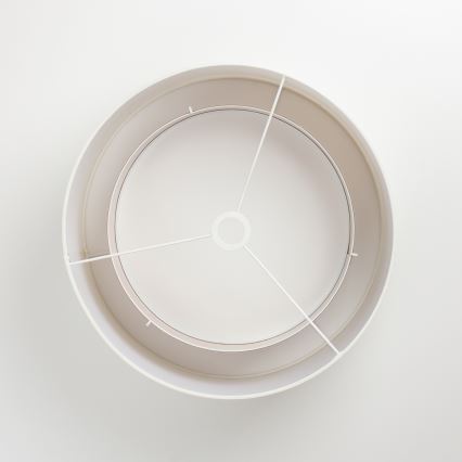 Brilagi - LED pintakiinnitteinen kattovalaisin CERIA 1xE27/40W/230V Ø 50 cm valkoinen/beige