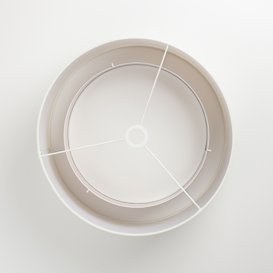 Brilagi - LED pintakiinnitteinen kattovalaisin CERIA 1xE27/40W/230V Ø 50 cm valkoinen/beige