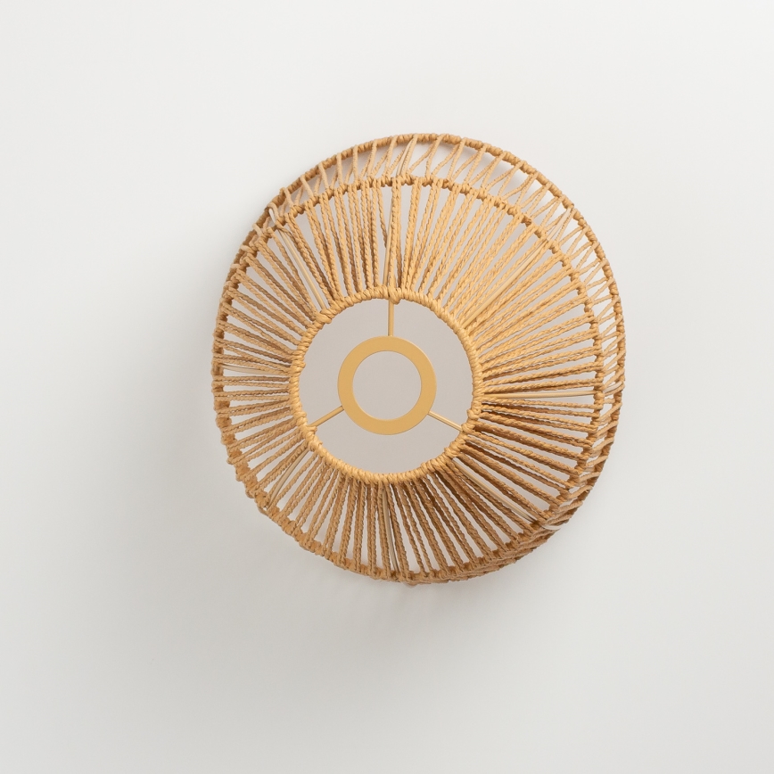 Brilagi - LED pintakiinnitteinen kattovalaisin CERIA BOHO 1xE27/40W/230V Ø 30 cm ruskea