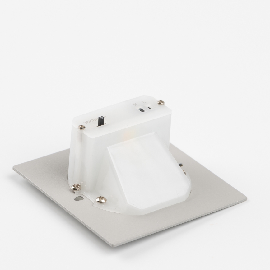 Brilagi - Portaiden LED-valaisin liike- ja hämärätunnistimella JACK LED/1,5W/230V 3000/4000/6500K valkoinen