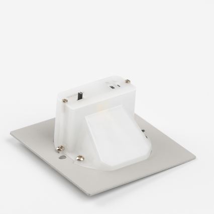 Brilagi - LED-porrasvalaisin liike- ja hämäräanturilla JACK LED/1,5W/230V 3000/4000/6500K musta