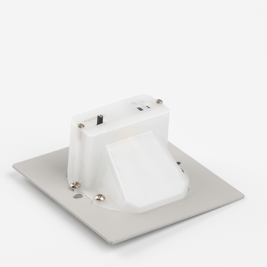 Brilagi - LED-porrasvalaisin liike- ja hämäräanturilla JACK LED/1,5W/230V 3000/4000/6500K musta