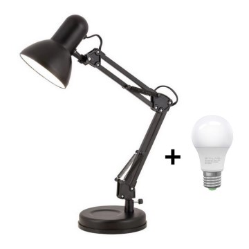 Brilagi - LED-pöytälamppu ROMERO 1xE27/10W/230V musta
