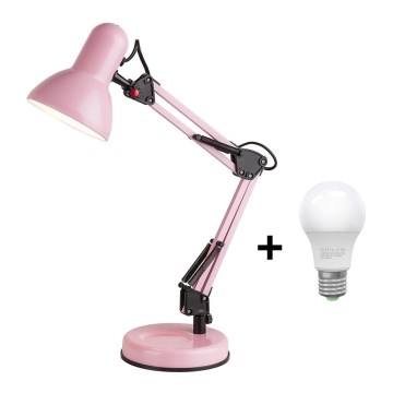 Brilagi - LED-pöytälamppu ROMERO 1xE27/10W/230V pinkki