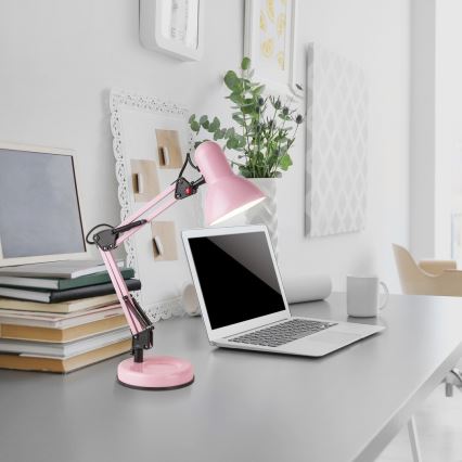 Brilagi - LED-pöytälamppu ROMERO 1xE27/10W/230V pinkki